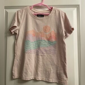 Eddie Bauer Kids Light Pink Graphic Tee